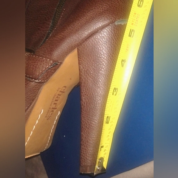 NEW Charles David Stiletto Ankle Booties Sz 7 - Picture 6 of 6